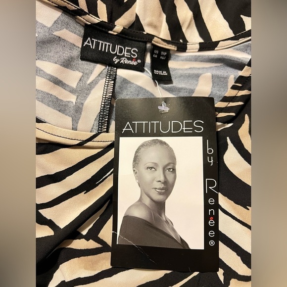 Attitudes by Renee Como Jersey dress 3XP - Picture 6 of 8